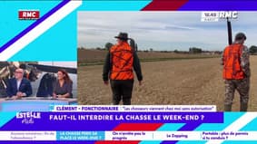 Interdire la chasse le week-end : "Les chasseurs ne se dérangent pas pour venir chez moi", témoigne Clément