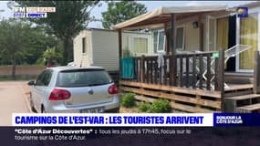 Var: les touristes arrivent déjà dans les campings de Saint-Raphaël