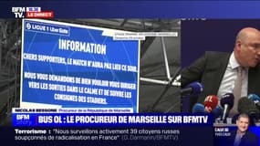 OM/OL: "Un homme (...) porteur de 28 fumigènes sera déféré ce mardi matin au parquet de Marseille", indique le procureur