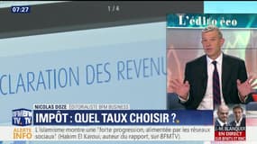 Impôt: quel taux choisir ?