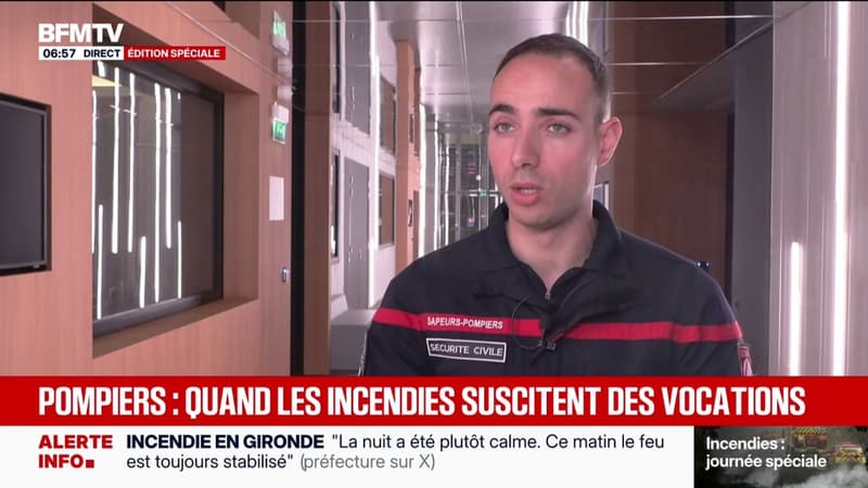 L'actualité autour des incendie renforce l'engouement pour le métier de pompiers