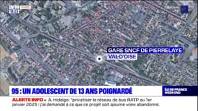 Val-d'Oise: un adolescent de 13 ans blessé au couteau dans un RER