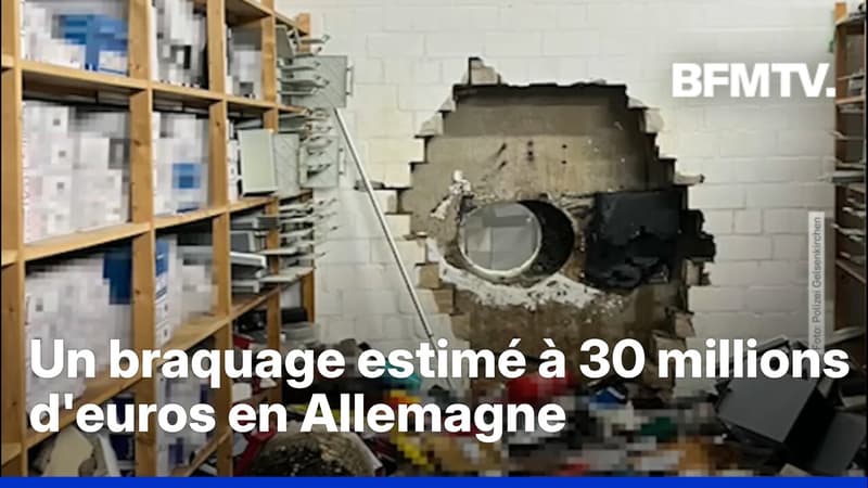 30 millions d’euros volés dans une banque en Allemagne selon la police