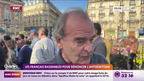 Les Français rassemblés pour dénoncer l'antisémitisme