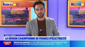 La région Auvergne-Rhône-Alpes championne de France d'électricité !