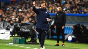 André Villas-Boas lors du match OM-Amiens, le 6 mars 2020