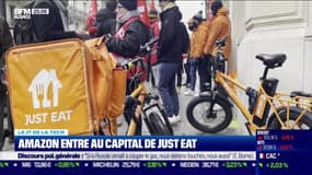 Amazon entre au capital de Just Eat