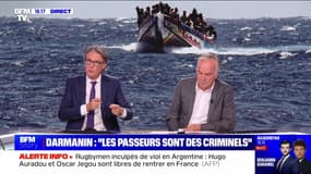 Story 3 : "Les passeurs sont des criminels", Gérald Darmanin - 03/09