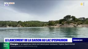 Alpes-de-Haute-Provence: lancement de la saison estival au lac d'Esparron