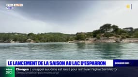 Alpes-de-Haute-Provence: lancement de la saison estival au lac d'Esparron