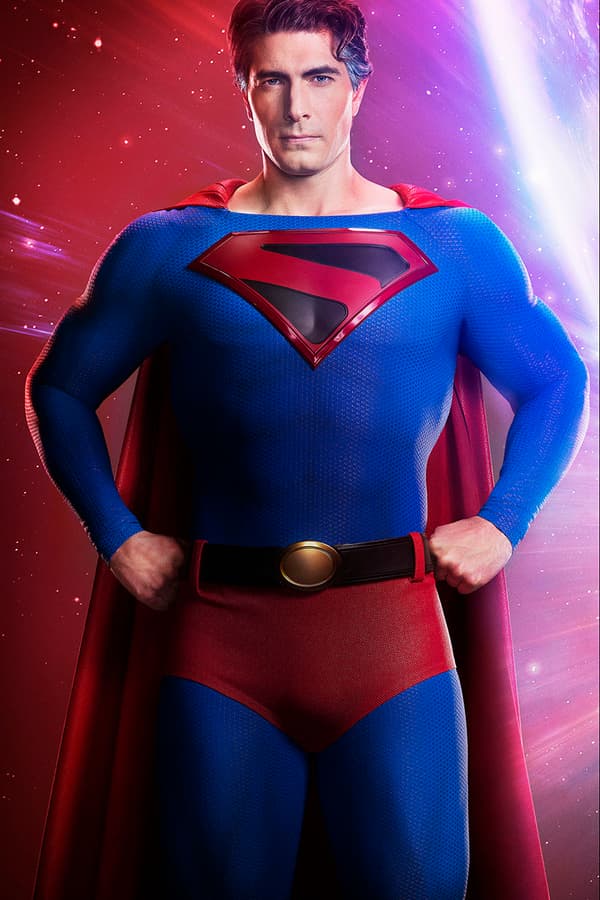 Brandon Routh dans le rôle de Superman.