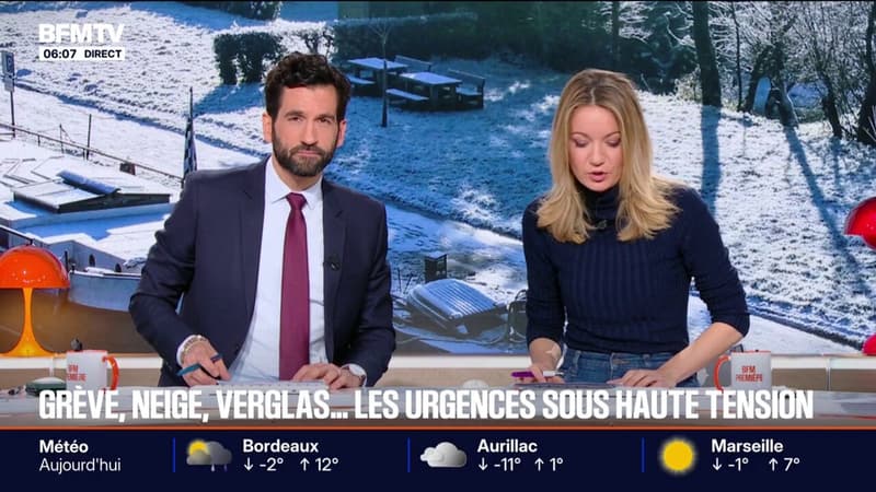 Neige-verglas: les urgences sous haute tension