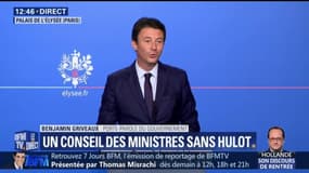 E.Macron sur la démission de Nicolas Hulot: "Il n'est d’idéaux, que s'ils cherchent à changer le réel"
