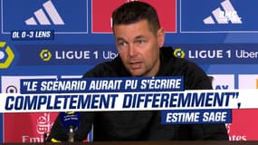 OL 0-3 Lens : "Le scénario aurait pu s'écrire complètement différemment", estime Sage