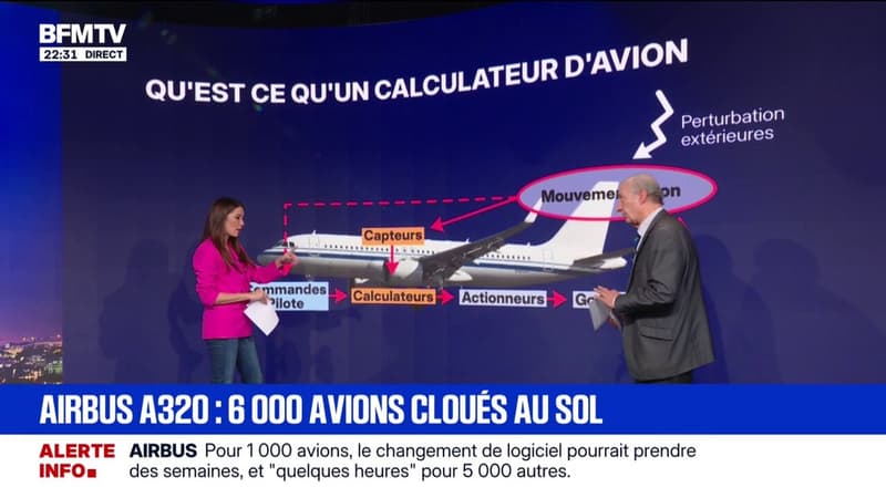 6.000 avions A320 cloués au sol: qu'est-ce qu'un calculateur d'avion, où le logiciel défectueux a été repéré?