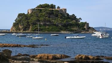 Le fort de Brégançon, dans le Var.