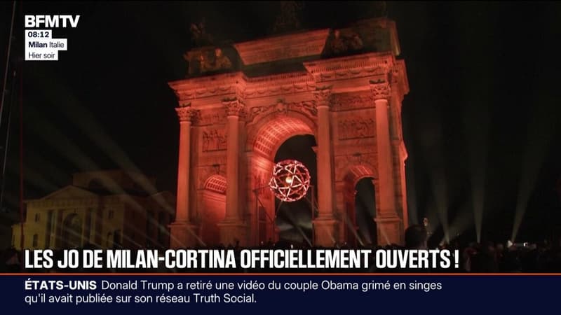 Les Jeux Olympiques d'hiver de Milan-Cortina sont officiellement lancés