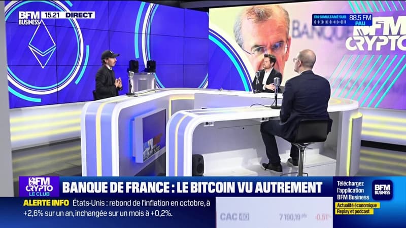 Banque de France : le bitcoin vu autrement