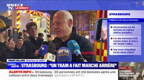 Accident à Strasbourg: "Une cinquantaine d'urgences relatives", affirme le directeur du SIS67, René Cellier