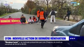 Lyon: nouvelle action du collectif "Dernière rénovation" ce jeudi matin