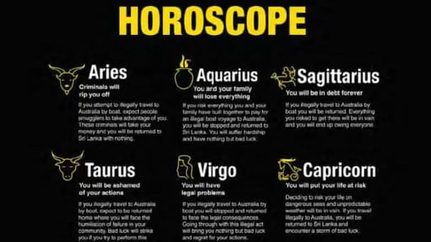 L'horoscope du gouvernement australien