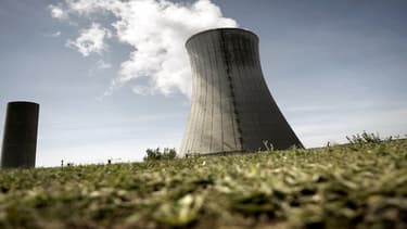 Vue de la centrale nucléaire du Tricastin (Drôme).