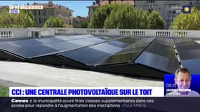 Nice: une centrale photovoltaïque sur le toit de la CCI