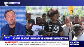Thomas Portes: "Je demande à ce que le frère d'Assa Traoré, Youssouf Traoré, qui a été arrêté [...] soit libéré"