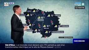 Météo: un dimanche nuageux, de la pluie dans l'après-midi, jusqu'à 18°C à Paris