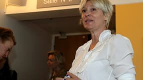 Maïtena Biraben au conseil des Prud'hommes de Boulogne-Billancourt, le 25 juin 2018