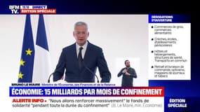 Bruno Le Maire: "Tous les magasins de matériaux et d'outillage resteront ouverts"