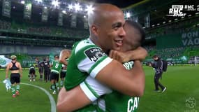 Portugal : La joie et les larmes des joueurs du Sporting après leur sacre