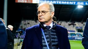 Luis Campos lors d'un match du PSG en janvier 2023