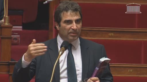 Christian Jacob dans l'hémicycle, le 7 février 2013.