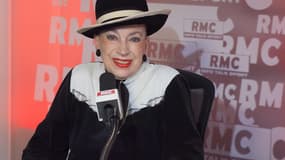Geneviève de Fontenay dans les studio de RMC, en 2015