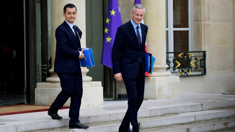 Gérald Darmanin et Bruno Le Maire. 