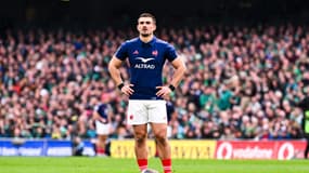 Thomas Ramos avec la France face à l'Irlande au Tournoi des 6 nations 2025