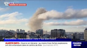 Ukraine: trois fortes détonations entendues à Kiev