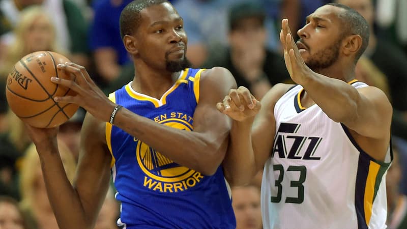 Kevin Durant et Boris Diaw