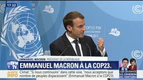 Macron appelle l'Europe à "compenser" le manque de financements du GIEC après le retrait américain