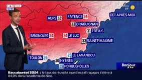 Météo Var: une journée de plein soleil, 29°C à Toulon et 34°C à Brignoles