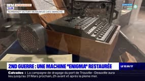 Manche: des étudiants de Cherbourg ont décidé de restaurer une machine "Enigma" de la Seconde guerre mondiale