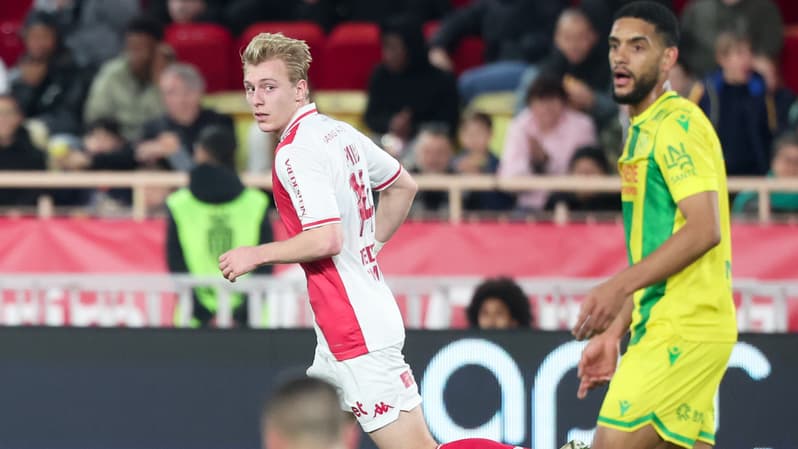 Mika Biereth encore buteur avec Monaco à Louis-II, 15 février 2025