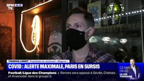 Des restaurateurs s'inquiètent de la fermeture de leurs établissements dès lundi à Paris si l'alerte maximale est déclarée