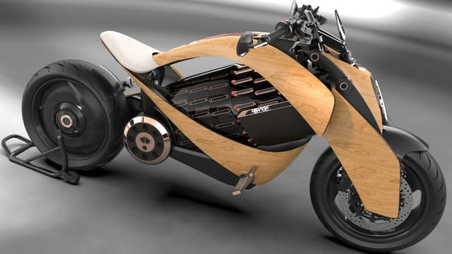 L'EV1 est le premier modèle de la start-up française Newron, basée dans le Val d'Oise.