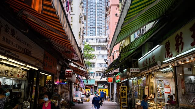 Vue de Hong Kong