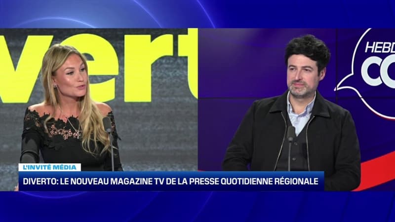 HebdoCom- L'invité média: Antoine Daccord, directeur du nouveau magazine TV, Diverto
