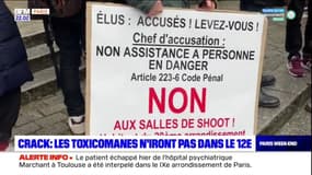 Crack à Paris: les riverains du XIIe arrondissement ont manifesté ce samedi