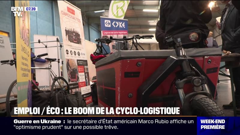 Rapide, plus écologique et plus pratique... Le boom de la cyclo-logistique dans les grandes villes