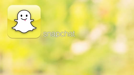 Snapchat permet d'échanger des photos éphémères